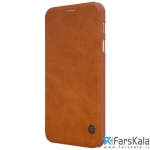 کیف چرمی نیلکین Nillkin Qin Leather Case Samsung Galaxy J7 Plus