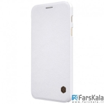 کیف چرمی نیلکین Nillkin Qin Leather Case Samsung Galaxy J7 Plus