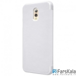 کیف چرمی نیلکین Nillkin Qin Leather Case Samsung Galaxy J7 Plus