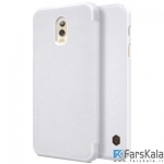 کیف چرمی نیلکین Nillkin Qin Leather Case Samsung Galaxy J7 Plus