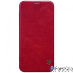 کیف چرمی نیلکین Nillkin Qin Leather Case Samsung Galaxy J7 Plus