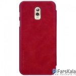 کیف چرمی نیلکین Nillkin Qin Leather Case Samsung Galaxy J7 Plus