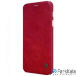 کیف چرمی نیلکین Nillkin Qin Leather Case Samsung Galaxy J7 Plus