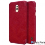 کیف چرمی نیلکین Nillkin Qin Leather Case Samsung Galaxy J7 Plus