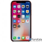 قاب چرمی نیلکین Apple iPhone X مدل Englon