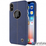 قاب چرمی نیلکین Apple iPhone X مدل Englon