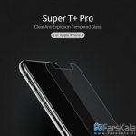 گلس شیشه ای نیلکین آیفون X مدل Super T+ Pro