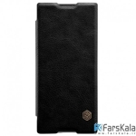 کیف چرمی نیلکین Nillkin Qin Leather Case Sony Xperia XA1 Plus