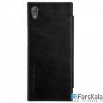 کیف چرمی نیلکین Nillkin Qin Leather Case Sony Xperia XA1 Plus