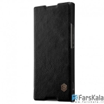 کیف چرمی نیلکین Nillkin Qin Leather Case Sony Xperia XA1 Plus
