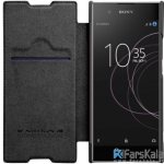 کیف چرمی نیلکین Nillkin Qin Leather Case Sony Xperia XA1 Plus