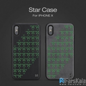 قاب نیلکین آیفون X مدل Star