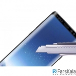 محافظ صفحه نمایش شیشه ای تمام صفحه Mocoll 3D Glass Samsung Galaxy Note 8