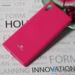 قاب محافظ ژله ای رنگی GOOSPERY MERCURY برای Sony Xperia XA1