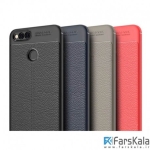 قاب ژله ای طرح چرم Auto focus Huawei Honor 7X
