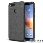 قاب ژله ای طرح چرم Auto focus Huawei Honor 7X