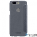 کیف نیلکین Nillkin Sparkle Leather Case Oneplus 5T