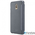 کیف نیلکین Nillkin Sparkle Leather Case Samsung Galaxy C7 2017