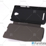 کیف محافظ چرمی شیائومی Huanmin Flipcover Leather Hardcase For Xiaomi Redmi Note 2