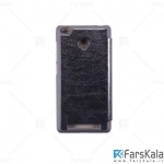 کیف محافظ چرمی شیائومی Huanmin Flipcover Leather Hardcase For Xiaomi Redmi 3S