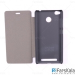 کیف محافظ چرمی شیائومی Huanmin Flipcover Leather Hardcase For Xiaomi Redmi 3S