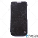 کیف چرمی بلکبری Huanmin Flipcover Leather Hardcase For BlackBerry DTEK60