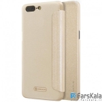 کیف نیلکین Nillkin Sparkle Leather Case Oneplus 5
