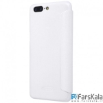 کیف نیلکین Nillkin Sparkle Leather Case Oneplus 5