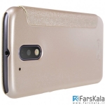 کیف نیلکین Nillkin Sparkle Leather Case Motorola MOTO G4 Plus