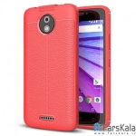 قاب ژله ای طرح چرم Auto Focus Jelly Case Motorola Moto C Plus