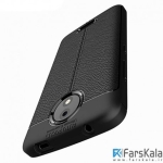 قاب ژله ای طرح چرم Auto Focus Jelly Case Motorola Moto C Plus