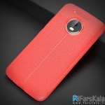 قاب ژله ای طرح چرم Auto Focus Jelly Case Motorola Moto G5 Plus