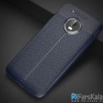قاب ژله ای طرح چرم Auto Focus Jelly Case Motorola Moto G5 Plus