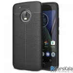 قاب ژله ای طرح چرم Auto Focus Jelly Case Motorola Moto G5 Plus
