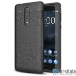 قاب ژله ای طرح چرم نوکیا Auto Focus Jelly Case Nokia 8