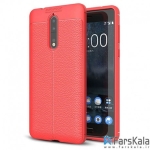قاب ژله ای طرح چرم نوکیا Auto Focus Jelly Case Nokia 8