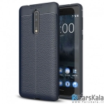 قاب ژله ای طرح چرم نوکیا Auto Focus Jelly Case Nokia 8