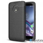 قاب ژله ای طرح چرم Auto Focus Jelly Case Motorola Moto E4 Plus