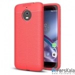 قاب ژله ای طرح چرم Auto Focus Jelly Case Motorola Moto E4 Plus