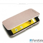 کیف نیلکین Nillkin Sparkle Leather Case Motorola MOTO E2