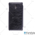 کیف چرمی نوکیا Huanmin Flipcover Leather Hardcase For Nokia 3