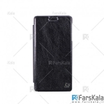 کیف چرمی نوکیا Huanmin Flipcover Leather Hardcase For NOKIA 6