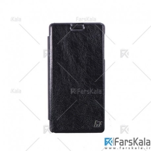 کیف چرمی نوکیا Huanmin Flipcover Leather Hardcase For NOKIA 6