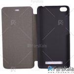 کیف محافظ چرمی شیائومی Huanmin Flipcover Leather Hardcase For Xiaomi Redmi 4a