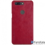 کیف چرمی نیلکین Nillkin Qin Leather Case Oneplus 5T