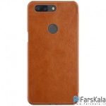 کیف چرمی نیلکین Nillkin Qin Leather Case Oneplus 5T