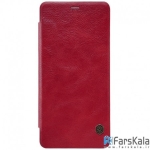 کیف چرمی نیلکین Nillkin Qin Leather Case Samsung Galaxy A8 2018
