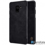 کیف چرمی نیلکین Nillkin Qin Leather Case Samsung Galaxy A8 2018