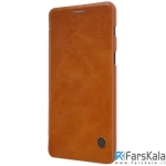 کیف چرمی نیلکین Nillkin Qin Leather Case Samsung Galaxy A8 2018