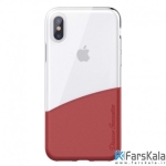 قاب ژله ای نیلکین Apple iPhone X مدل Half
